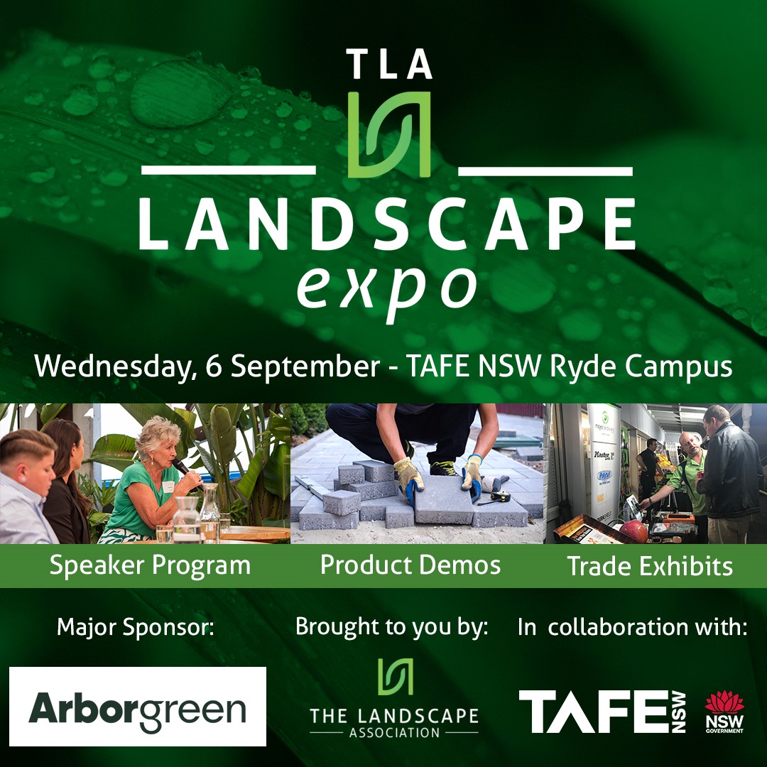 TLA Landscape Expo Event Tile With Arborgreen 